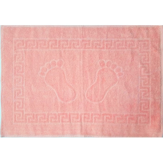 Полотенце махровое для ног розовое (Турция)