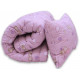 Одеяло лебяжий пух 'Мишки розов.' 1.5-сп. + 1 подушка 40х60